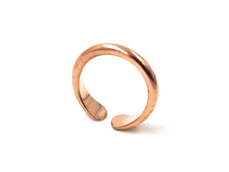 SHINDE EXPORTS Designing Pure Copper magnetic ring for men and women 8mm - Image 4