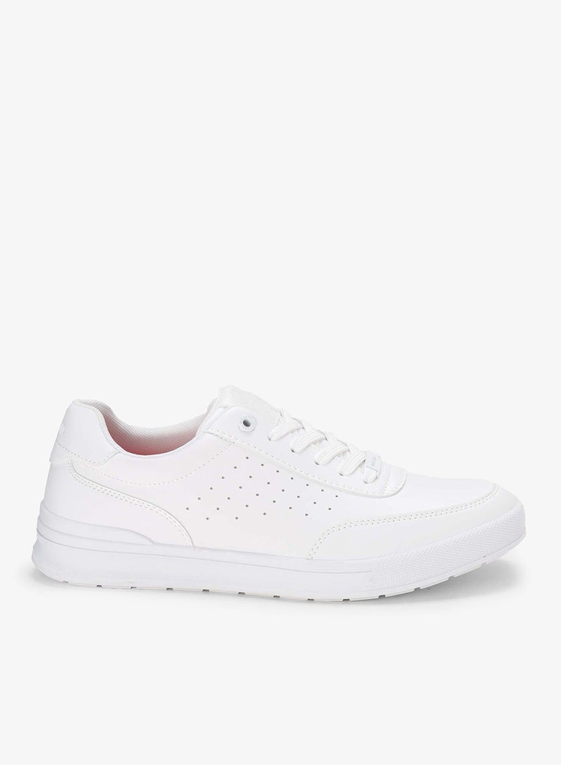 Bata Casual Flat Lace Up Sneakers - Image 1