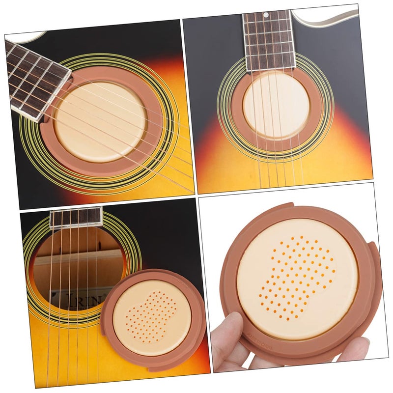 Guitar Sound Hole Cover with Sponge Humidifier Protector Prevents Noise Maintains Sound Quality - Image 3
