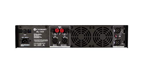 Crown XLi1500 Two-channel, 900-Watt Bridged 8Ω Power Amplifier. Professional DJ, PA, Stage Amp. Black - Image 2