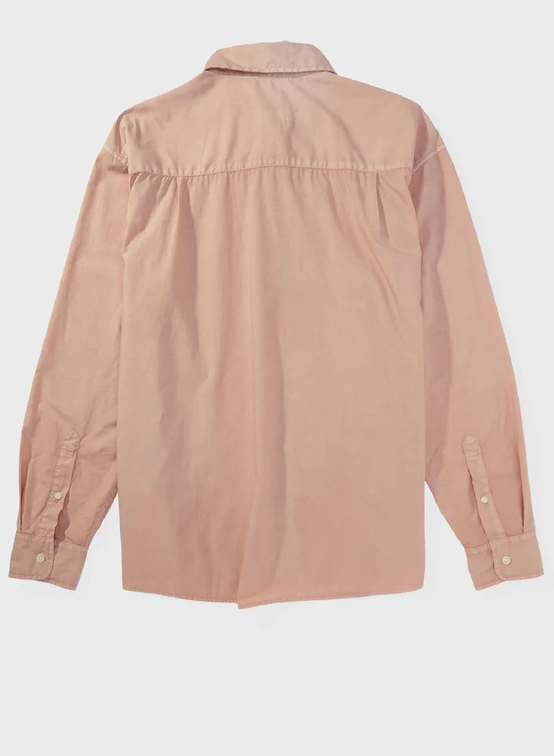 امريكان ايجل Front Pocket Relaxed Fit Shirt