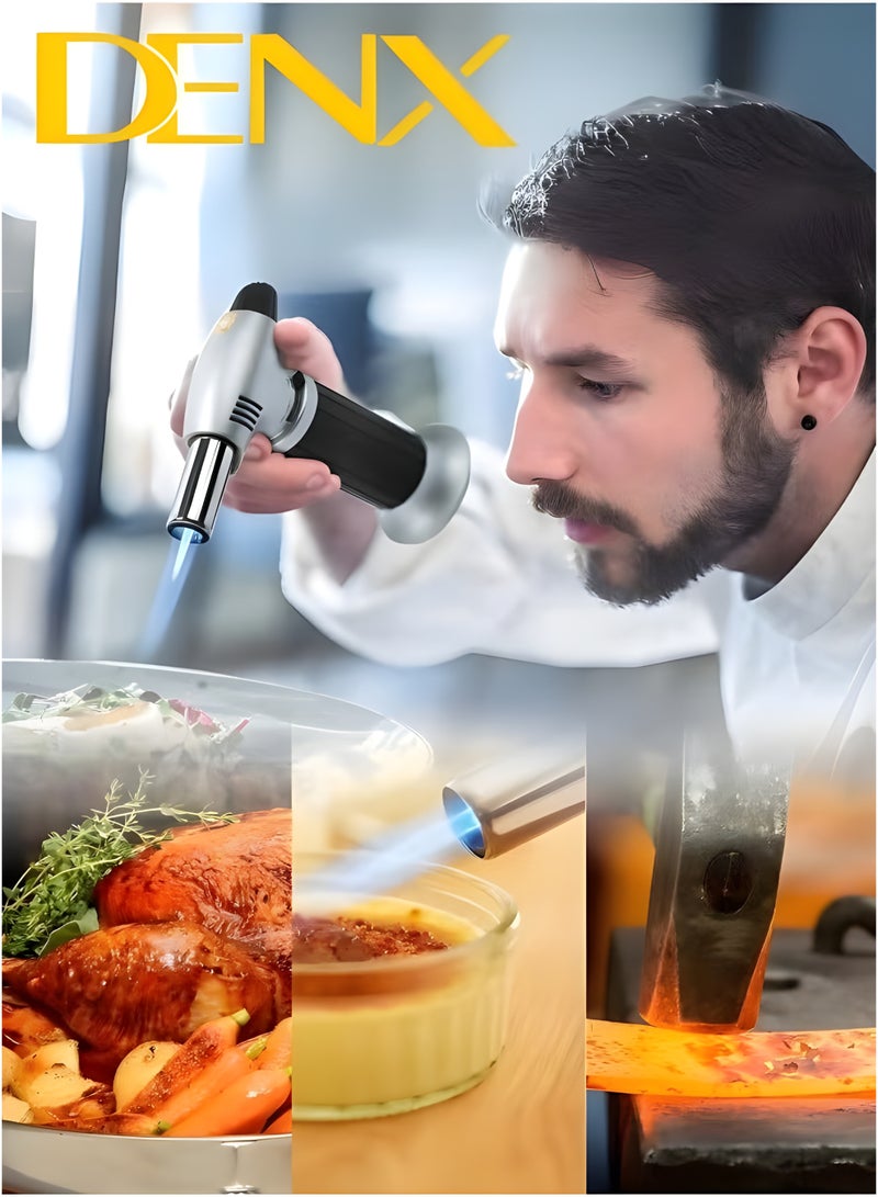 دينكس ولاعة غاز مزودة بقفل أمان للمطبخ، مناسبة للطهي وموقد الغاز والشواء، DX2583 - Image 2