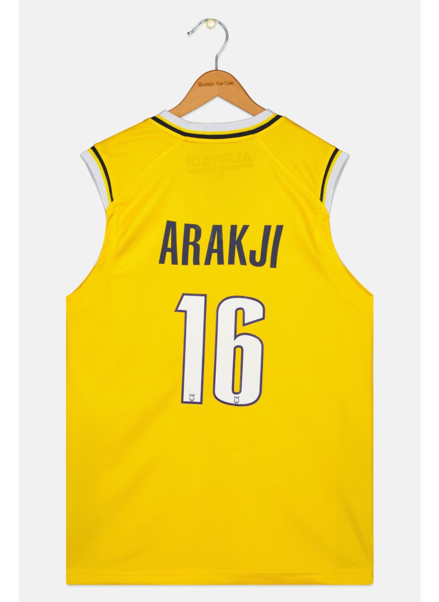 Kids Boy ARAKJI 16 Sports Fit Sleeveless FIBA Jersey, Yellow - pzsku/Z1E44C8347029F0330432Z/45/_/1737642379/9b17c17e-92ab-4760-a055-bc06c6e34573