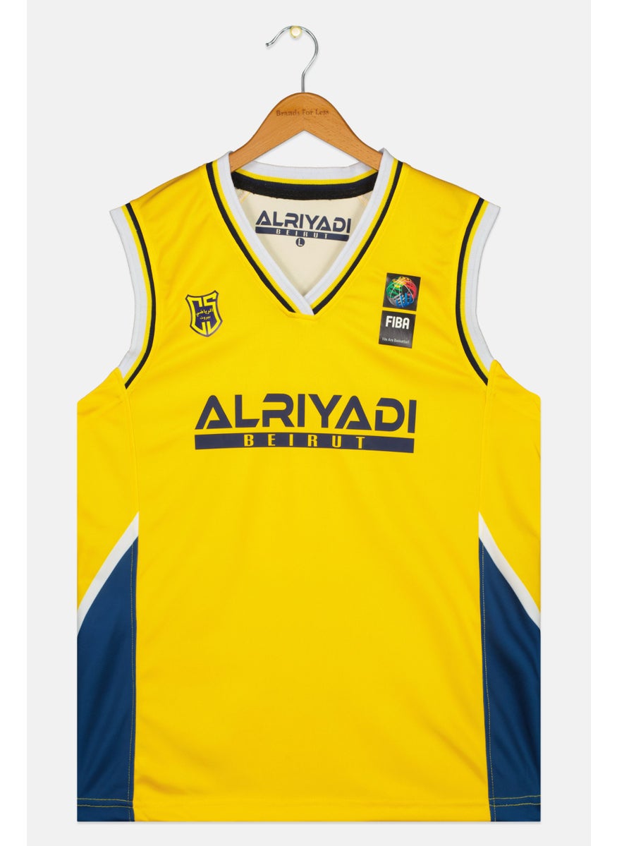 Kids Boy ARAKJI 16 Sports Fit Sleeveless FIBA Jersey, Yellow - pzsku/Z1E44C8347029F0330432Z/45/_/1737642381/c03c183b-c305-4228-9167-387ea0921de2