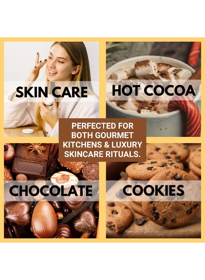 BLISS OF EARTH Organic Cocoa Butter 1KG for Chocolate Making Food Grade Raw & Organic For Hair Skin & Stretch Marks - Image 3