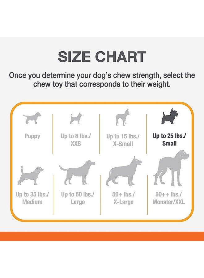 Nylabone Original Bone Power Chew Toy for Dogs, Durable Dog Toys for Aggressive Chewers, Peanut Butter Flavor, Small - Up to 25 Ibs, 3 Pack - Image 5