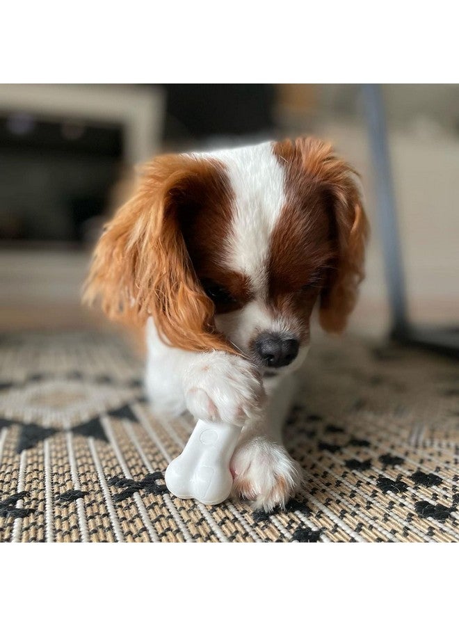 Nylabone Original Bone Power Chew Toy for Dogs, Durable Dog Toys for Aggressive Chewers, Peanut Butter Flavor, Small - Up to 25 Ibs, 3 Pack - Image 2