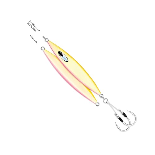 Daiwa Saltiga SK Jig Saltwater Vertical Speed Jigging Lure CenterBalanced Design for Fast Drop Multiple Weights Colors Ideal for Tuna Amberjack Grouper - Image 1