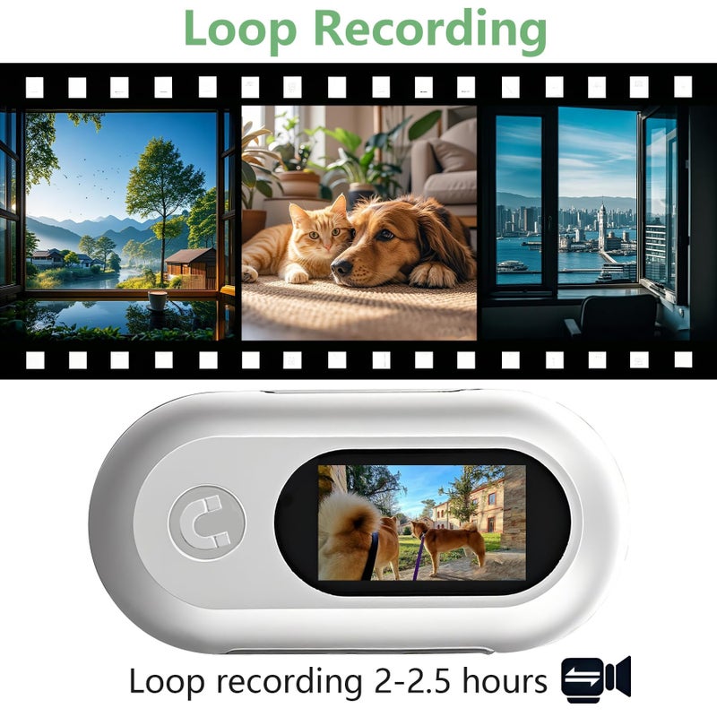 TEFIRE Dog Camera Collar, HD 1080P with Video Record Wireless Mini Sport Cam,Small Action Cameras,Body Camera for Pet Supplies/No WiFi, Indoor/Outdoor/with 32GB High-Speed Memory Card - Image 5