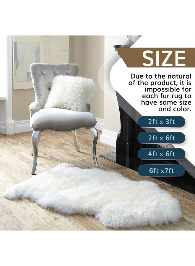 WaySoft Authentic New Zealand Sheepskin Area Rug, Versatile Fluffy Wool Cover in Multiple Sizes, Perfect for Bedrooms, Living Rooms, Chair Covers, or Motorcycle Seats - Image 4