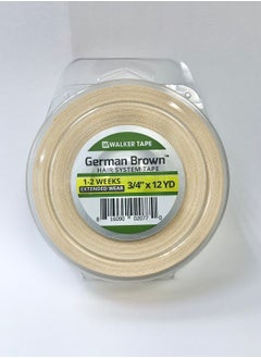 Walker Tape Co. GERMAN BROWN TAPE ROLLS 3/4"x12yds 