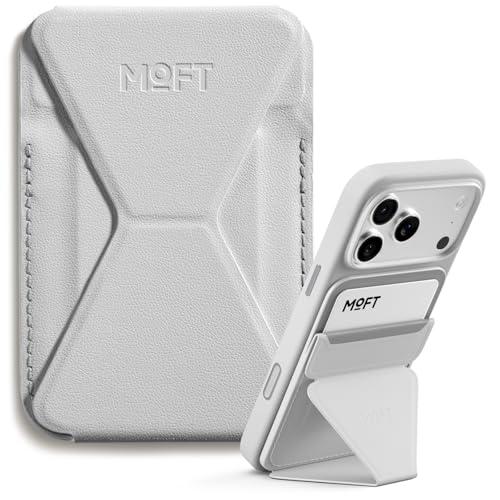 MOFT Magnetic Wallet Stand Compatible with iPhone 171615141312 Series Angle Adjustment Magsafe Compatible MOVAS Phone StandMisty Cove - Image 1