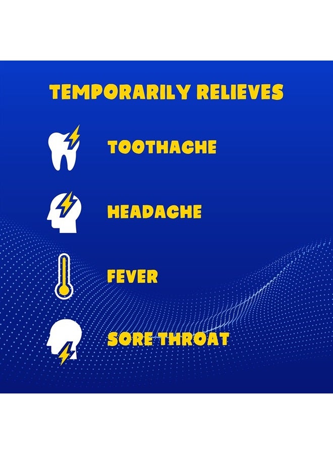 Advil Children's Pain Reliever and Fever Reducer, Dye Free Children's Ibuprofen for Pain Relief, Liquid Ibuprofen for Children, White Grape - 4 Fl Oz (Pack of 3) - Image 4