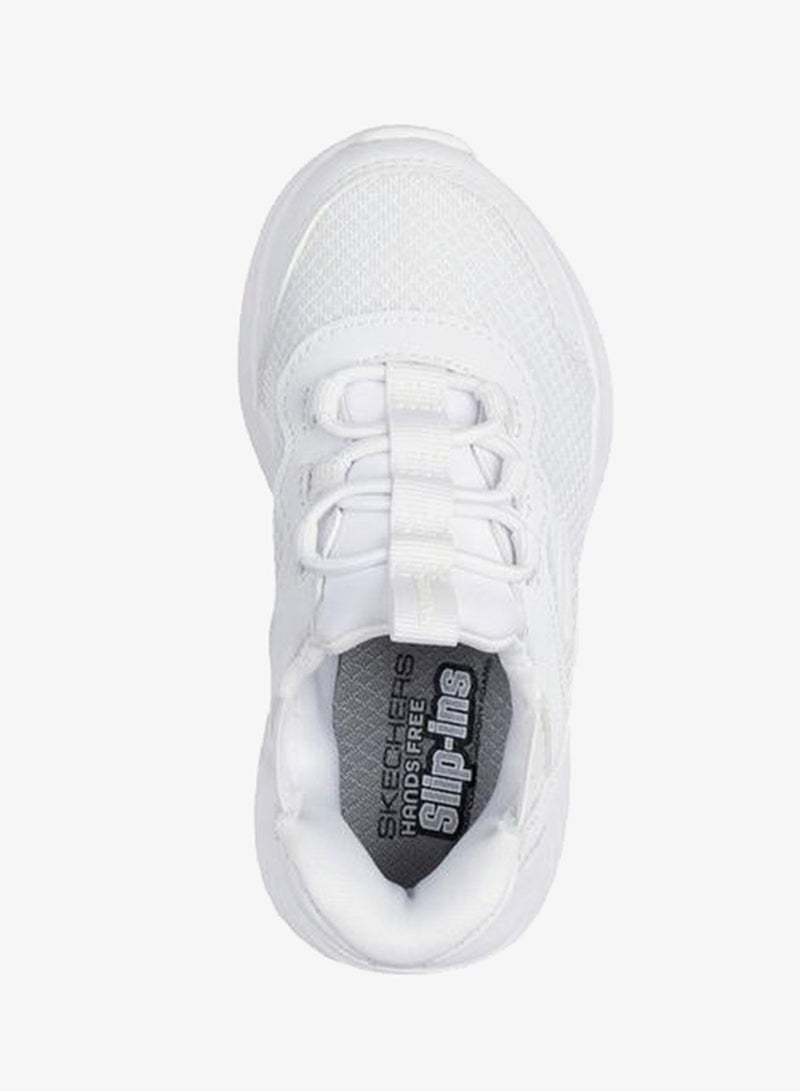 SKECHERS Kids' Bounder Slip-On School Shoes - 403822N-Wht - Image 2