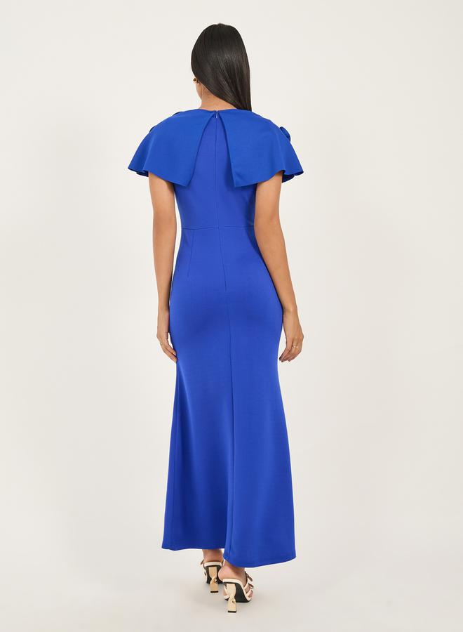 Styli Flower Corsage A-Line Maxi Dress - Image 5