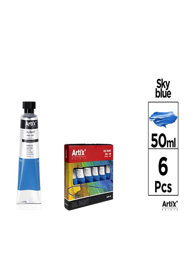 Artix Oil Paint Set - Sky blue 