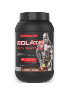 Enhanced Isolate  Whey Protein, Chocolate Brownie Flavour, 3lb 