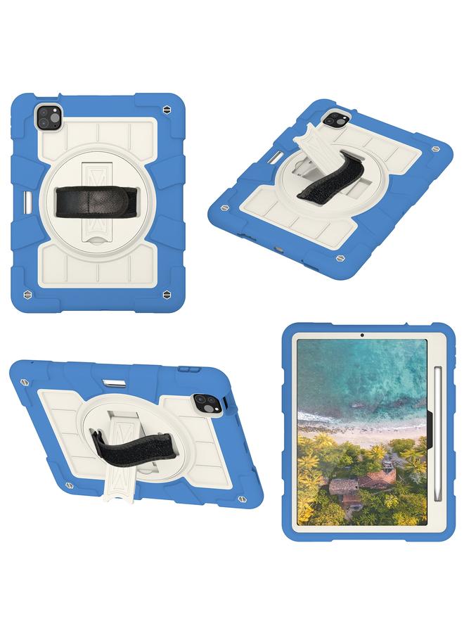 Zaboon Case For iPad Pro 11 2024 Silicone Hybrid PC Shockproof Tablet Case with Shoulder Strap - Image 2