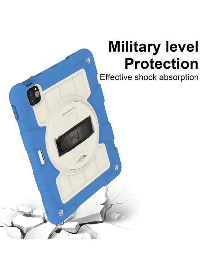 Zaboon Case For iPad Pro 11 2024 Silicone Hybrid PC Shockproof Tablet Case with Shoulder Strap - Image 5