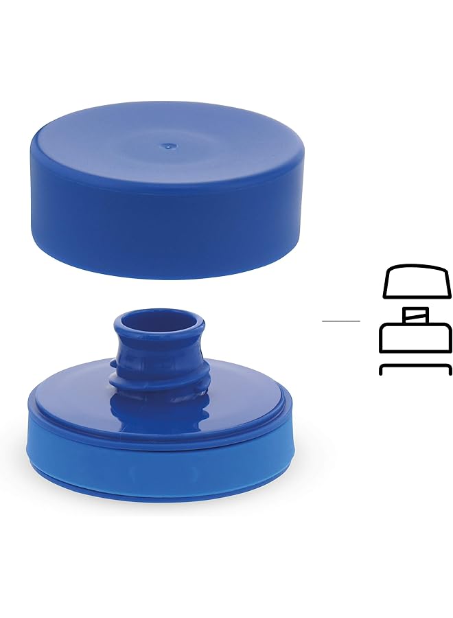 علاء الدين زجاجة مياه أفيو 0.6 لتر زرقاء (رسومات) - Image 5