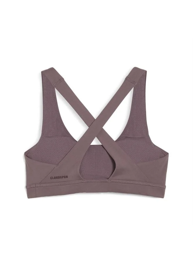 Puma Raisin CLOUDSPUN Training Bra Women for Women | Best Price UAE