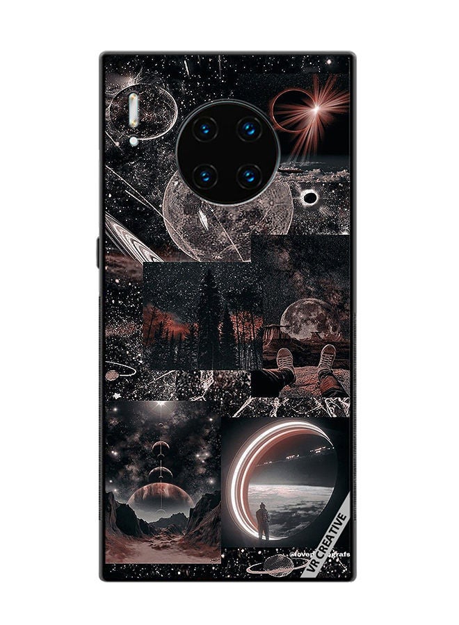 VR CREATIVE Protective Case Cover For Huawei Mate 30 Pro Galaxy Design Multicolour - Image 1