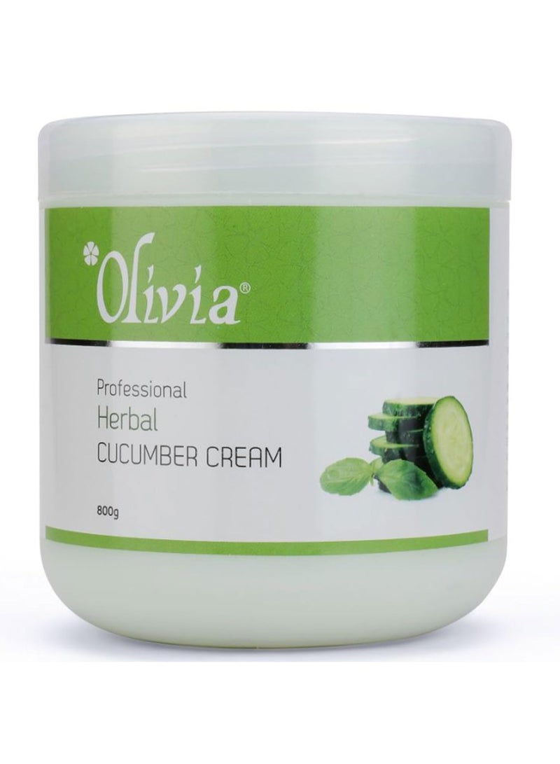 Olivia Professional Herbal Cucumber Cream | 800g - Image 2