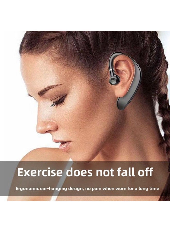 S109 Bluetooth Headset True Wireless Hanging Ear Business Driving Running Listening To Songs Talking Bluetooth Left And Right Ear Wholesale-Color:Black Bare Metal  - Image 3