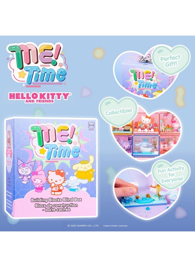 Hamee Sanrio Hello Kitty and Friends 'Me Time' Cute Building Blocks Blind Box - 1 Pc. Mystery Set (Birthday Gift, Party Favor, Gift Basket Filler, Stress Relief, Collectible Toy, Relaxation) - Image 3