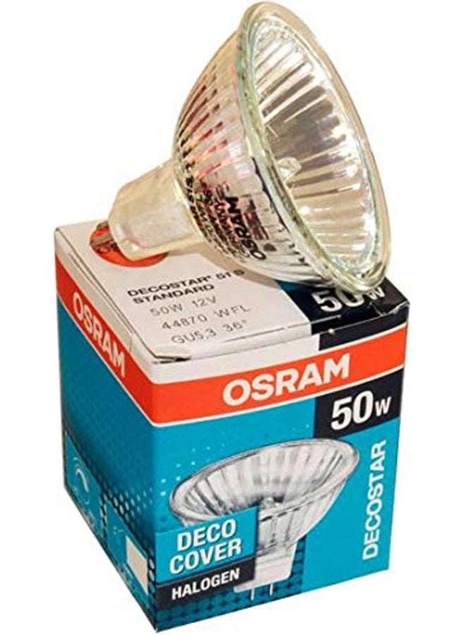 OSRAM Osram 12V 50W Mr16 Circular Halogen Bulb - Yellow - Image 1