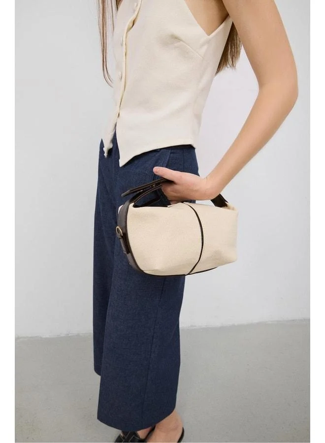 Shule Bags  Leo Canvas Hand and Crossbody Bag Dark Coffee. for Women | Best Price UAE