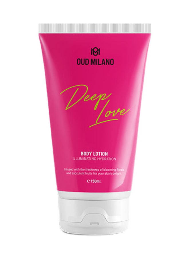OUD MILANO Body Cream Lotion 150 Ml Tube Deep Love 