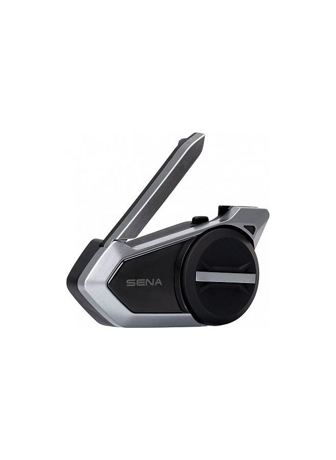 Sena - 50S-01 Single Motorcycle Helmet Bluetooth Headset Communication System with Mesh 2.0 Intercom | Boom Microphone Holder with Microphone Sponges | Advanced Noise Control & Wide volume control - Image 1
