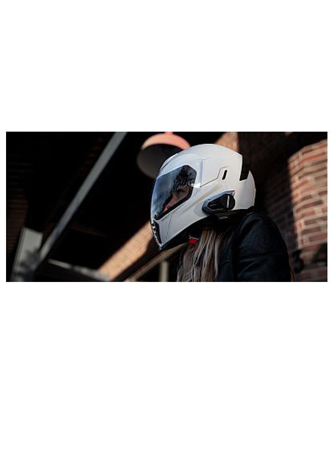 Sena - 50S-01 Single Motorcycle Helmet Bluetooth Headset Communication System with Mesh 2.0 Intercom | Boom Microphone Holder with Microphone Sponges | Advanced Noise Control & Wide volume control - Image 1