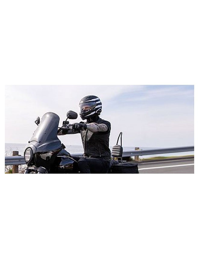 Sena - 50S-01 Single Motorcycle Helmet Bluetooth Headset Communication System with Mesh 2.0 Intercom | Boom Microphone Holder with Microphone Sponges | Advanced Noise Control & Wide volume control - Image 1