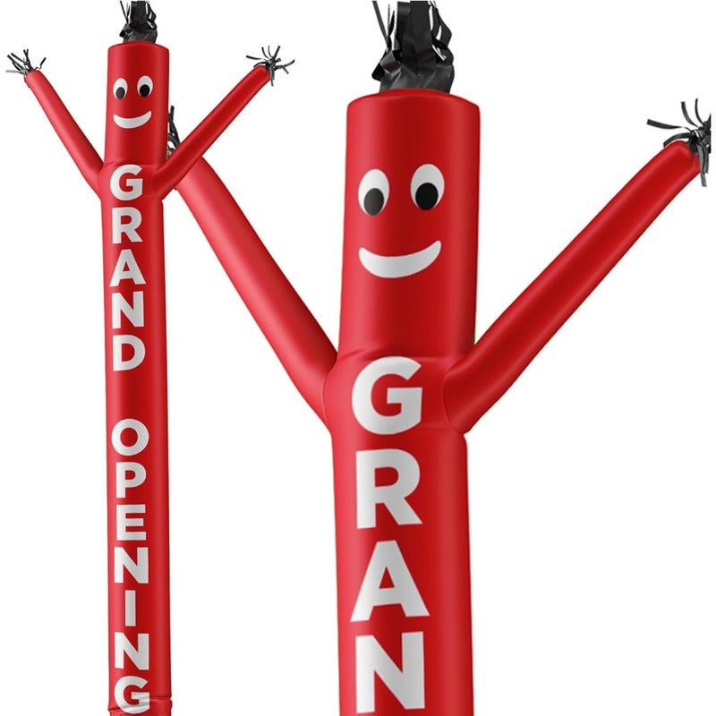 LookOurWay Air Dancers Inflatable Tube Man Attachment 20 Feet Tall Wacky Waving Inflatable Dancing Tube Guy for Business Promotion Blower Not Included Grand Opening - Image 1