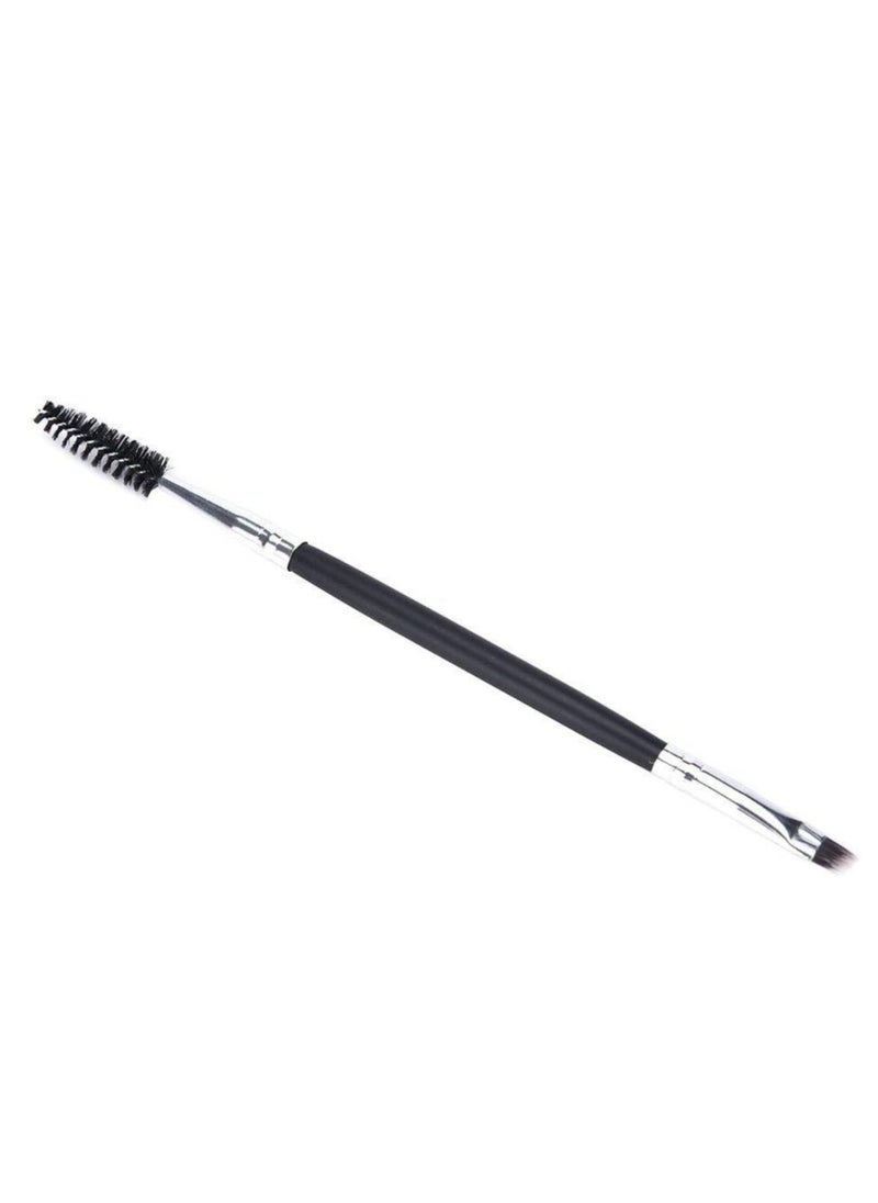 Generic Dual-Ended Eyebrow and Eyeliner Brush - Assorted Colors 