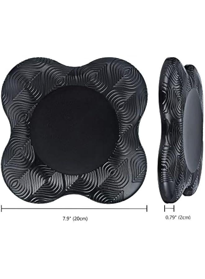 اسم المحتوى ناريلا وسادة يوغا سميكة للركبة وسادة مريحة للدعم للركب، المرفقين، اليدين، والرأس - pack من 2 - Image 2