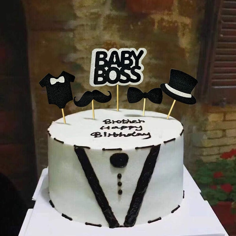 MUMULULU 30 PCS Baby Boss Cupcake Toppers - Image 5