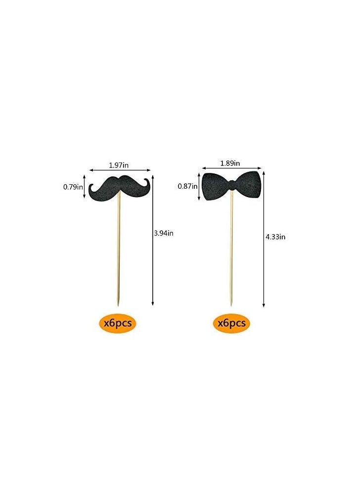 MUMULULU 30 PCS Baby Boss Cupcake Toppers - Image 4