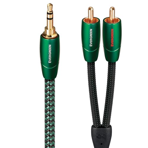 Audioquest Evergreen Audio Interconnect 1m (3 feet 4inches) 3.5mm to RCA - Image 1