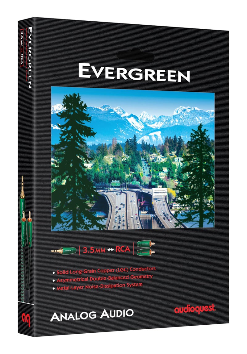 Audioquest Evergreen Audio Interconnect 1m (3 feet 4inches) 3.5mm to RCA - Image 2