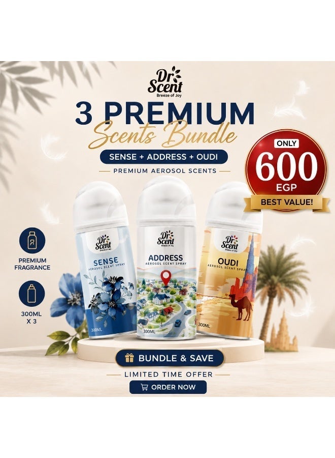 Dr Scent DS Signature Trio Bundle - Image 1