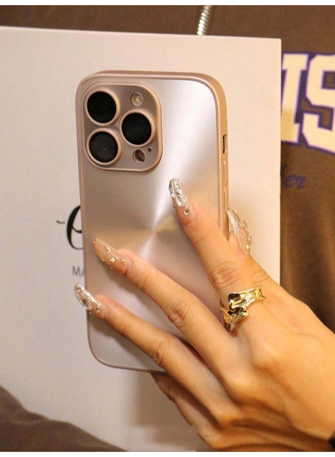 ShebSheb for iPhone 16 Pro Max Case, Glossy Coating Phone Cases with Camera Lens Protector Soft TPU Shockproof Protective Cover - Image 2