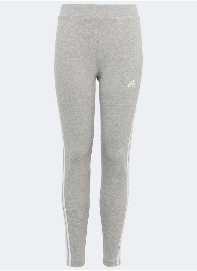 Adidas Essentials 3-Stripes Cotton Leggings  - Image 1