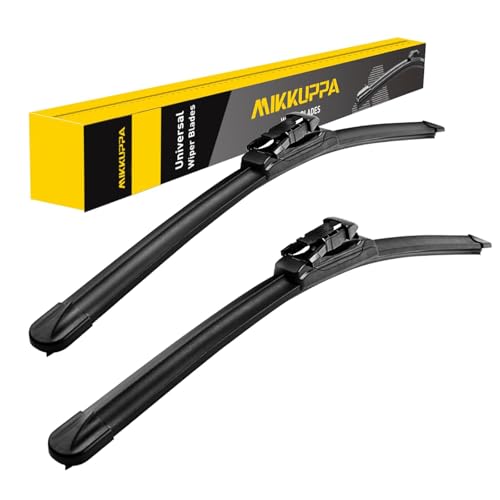 MIKKUPPA 26"+22" Front Wiper Blades, Replacement for 2011-2023 Ford Explorer All Season Windshield Wiper Blades Pinch Tab, Pack of 2 - Image 1