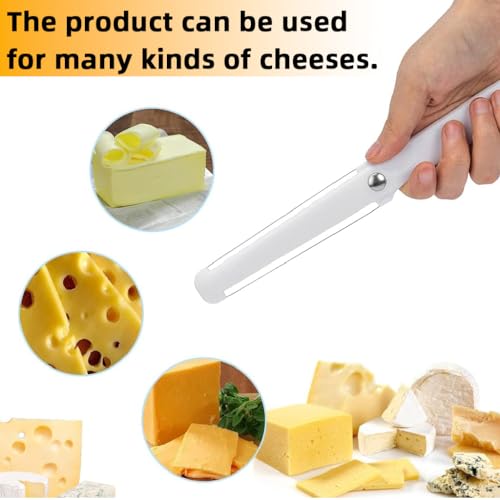 Supvox® Wire Cheese Slicer Cutter Handheld Kitchen 304 Stainelss Steel Dual Wire Cutter Slicer for Hard Soft Cheese - Image 4