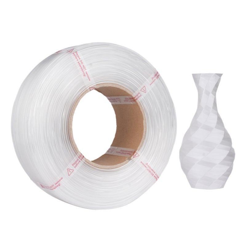 PETG Filament 1.75mm 3D Printer Filament 1kg(2.2lbs) Higher Toughness 3D Printing Filament Compatible with Creality, Prusa, ELEGOO, Bambu Lab, AnkerMaker Most of 3D Printers -White - Image 1
