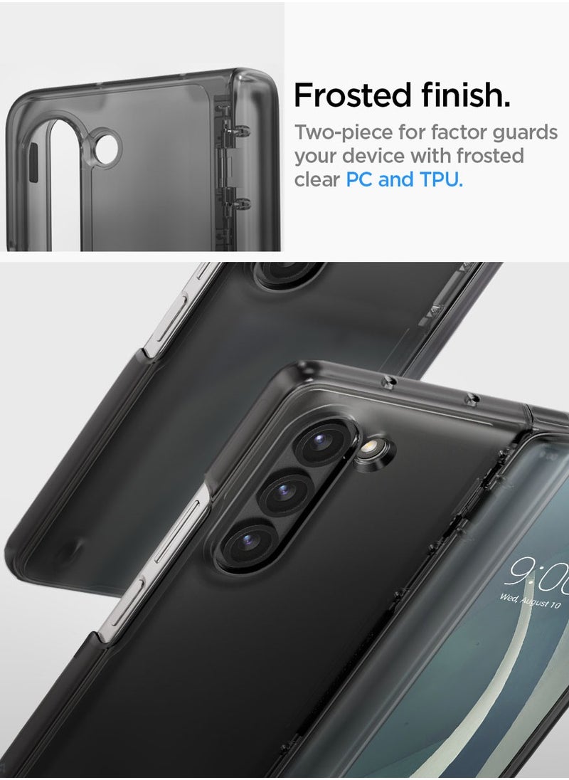 Spigen - Thin Fit Pro [Hinge Coverage] for Samsung Galaxy Z Fold 5 Case Cover (2023) - Frost Gray - Image 1