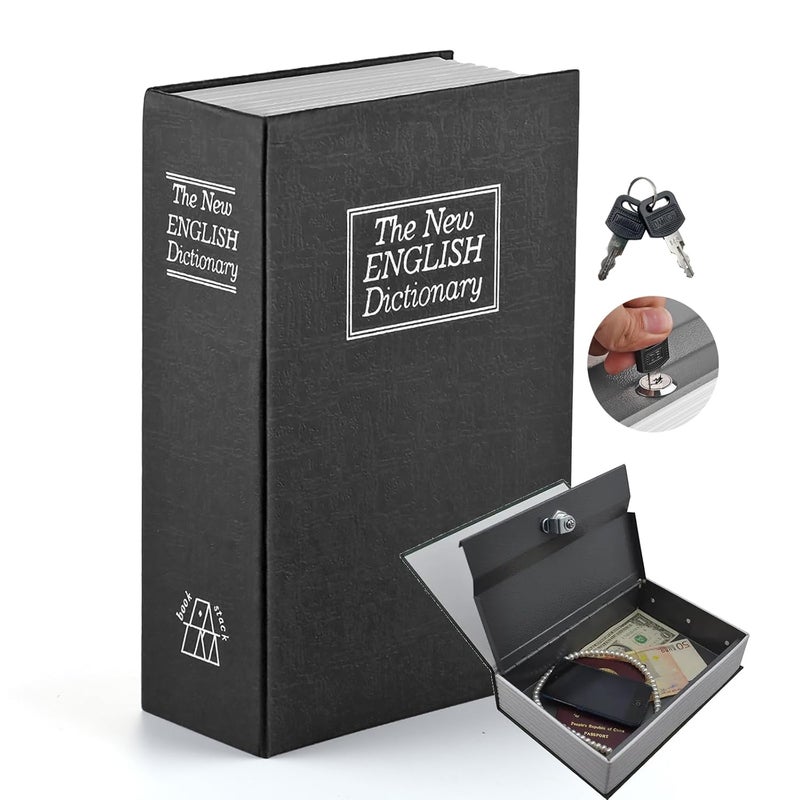 ALLOMN Book Safe with Combination Lock Allomn DictionaryShaped Money Box Hidden Secre - Image 1